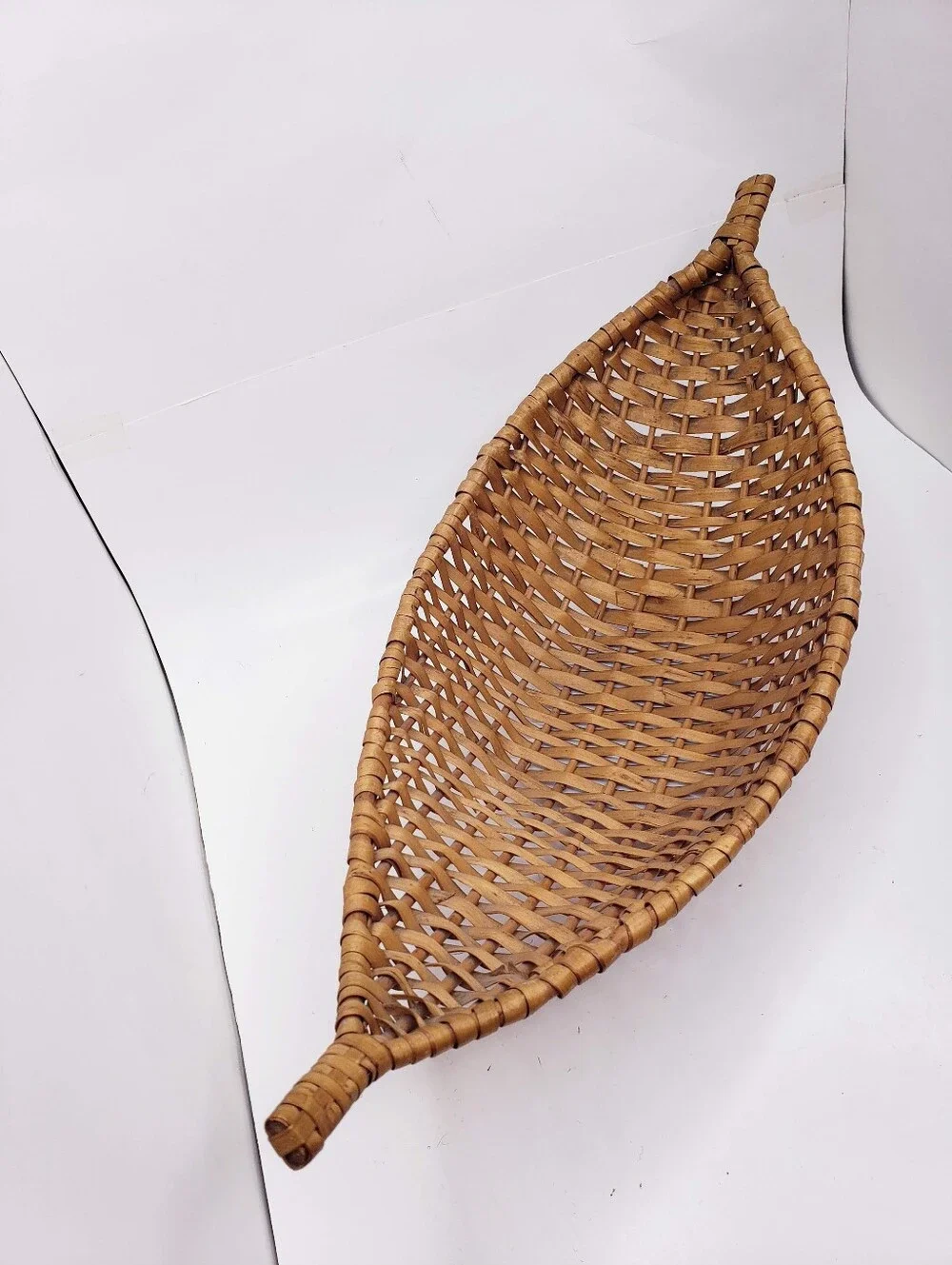Vintage rattan woven